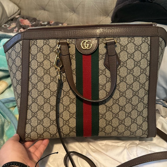 Gucci Bags Ophidia Gg Medium Top Handle Gucci Bag Poshmark